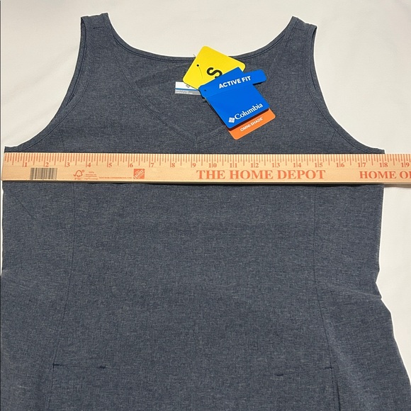 Columbia Nocturnal Heather Sleeveless Dress S NWT - Picture 2 of 7